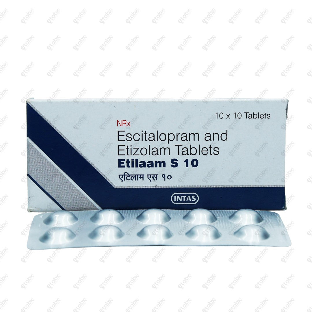 Etilaam S 10mg Tablets 10's