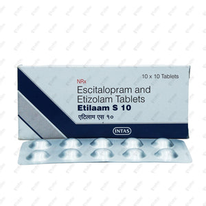 Etilaam S 10mg Tablets 10's