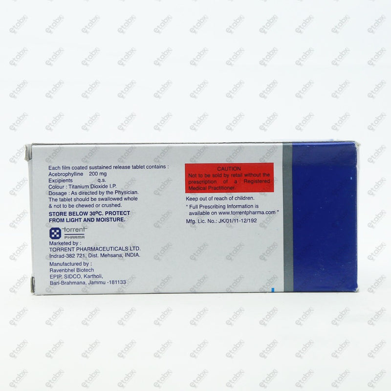 Xanilax SR Tablets 10's