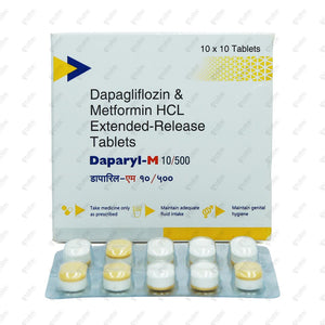 DAPARYL M 10/500mg Tablet 10