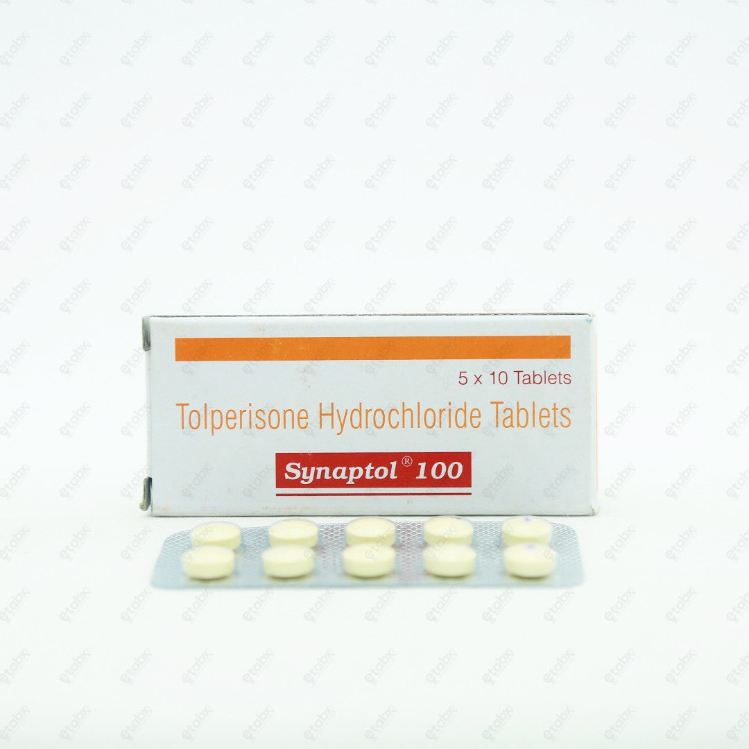 Synaptol 100mg Tablet 10's - Seizure Control