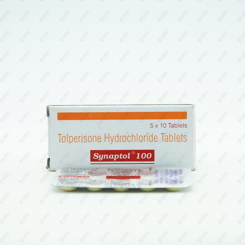 Synaptol 100mg Tablet 10's - Seizure Control