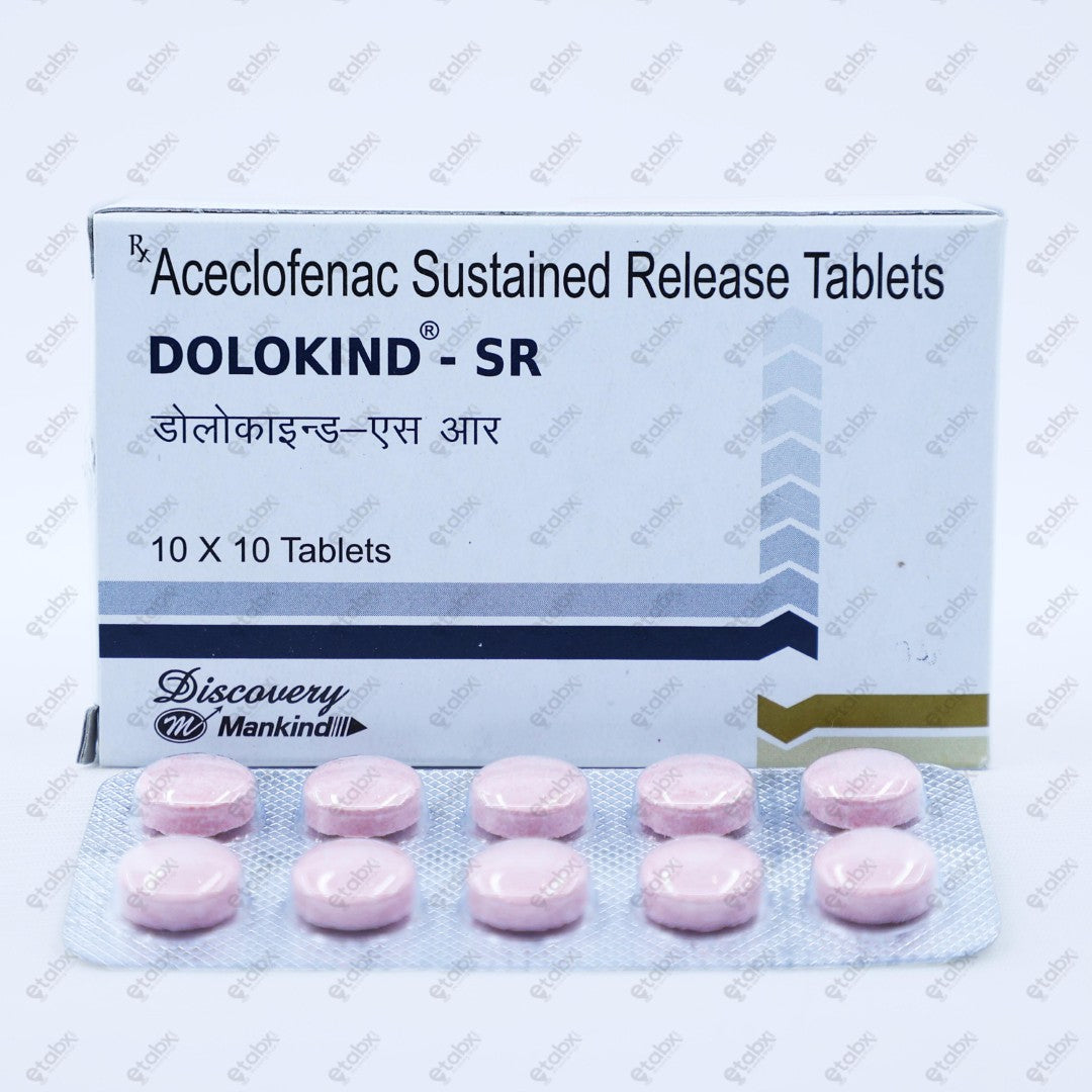 Dolokind SR Tablets 10's