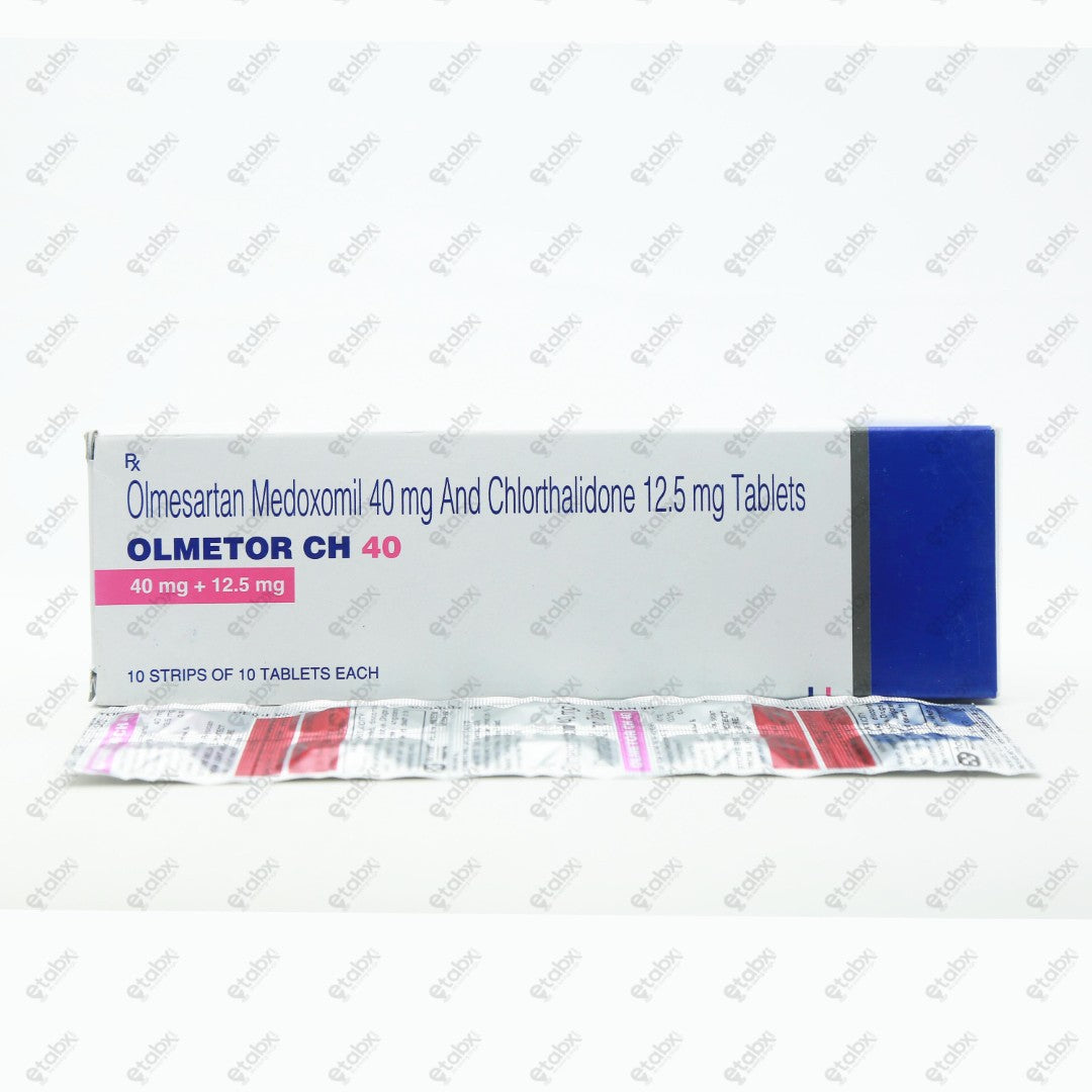 Olmetor CH 40mg Tablet 10's