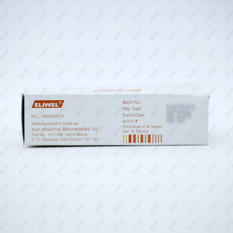 Eliwel 25mg Tablet 10's