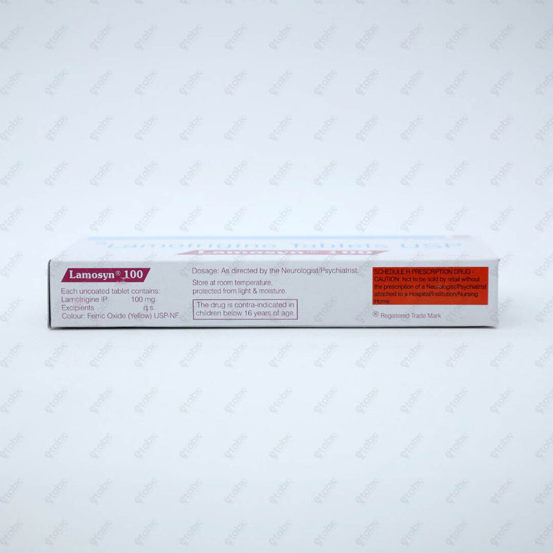 Lamosyn 100mg Tablets 10's