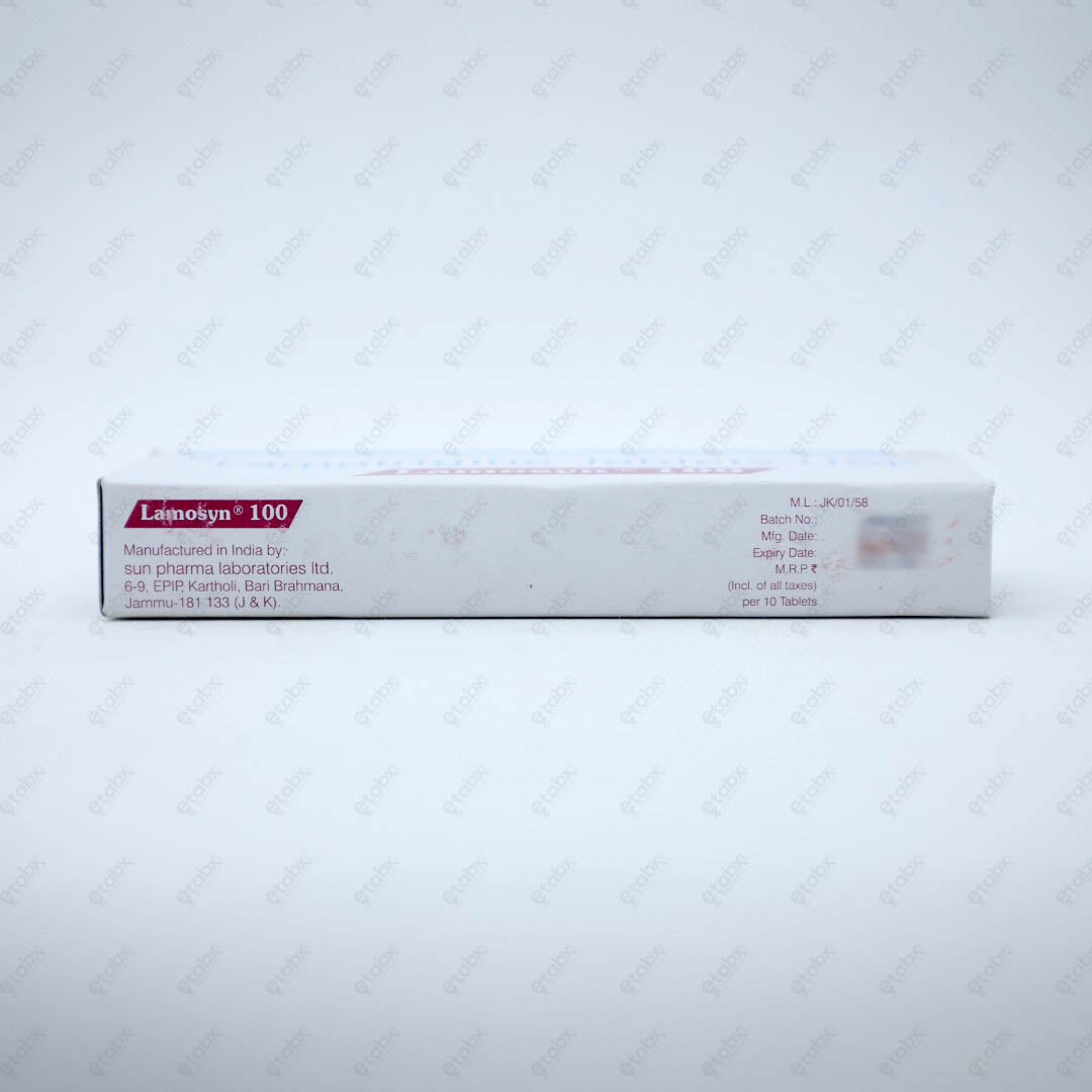 Lamosyn 100mg Tablets 10's