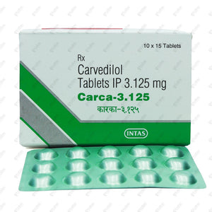 Carca 3.125mg Tablet 15's