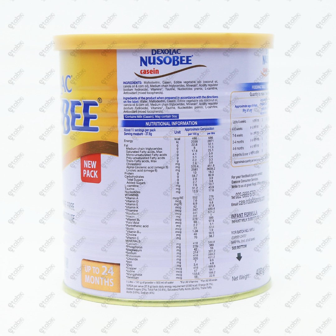 Dexolac Nusobee Casein 400gm Tin