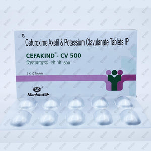 Cefakind CV 500mg Tablet 10's