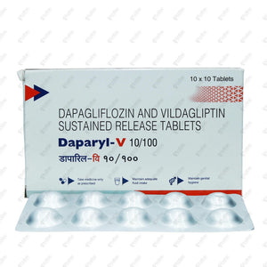 Daparyl V 10/100 Tablet 10's