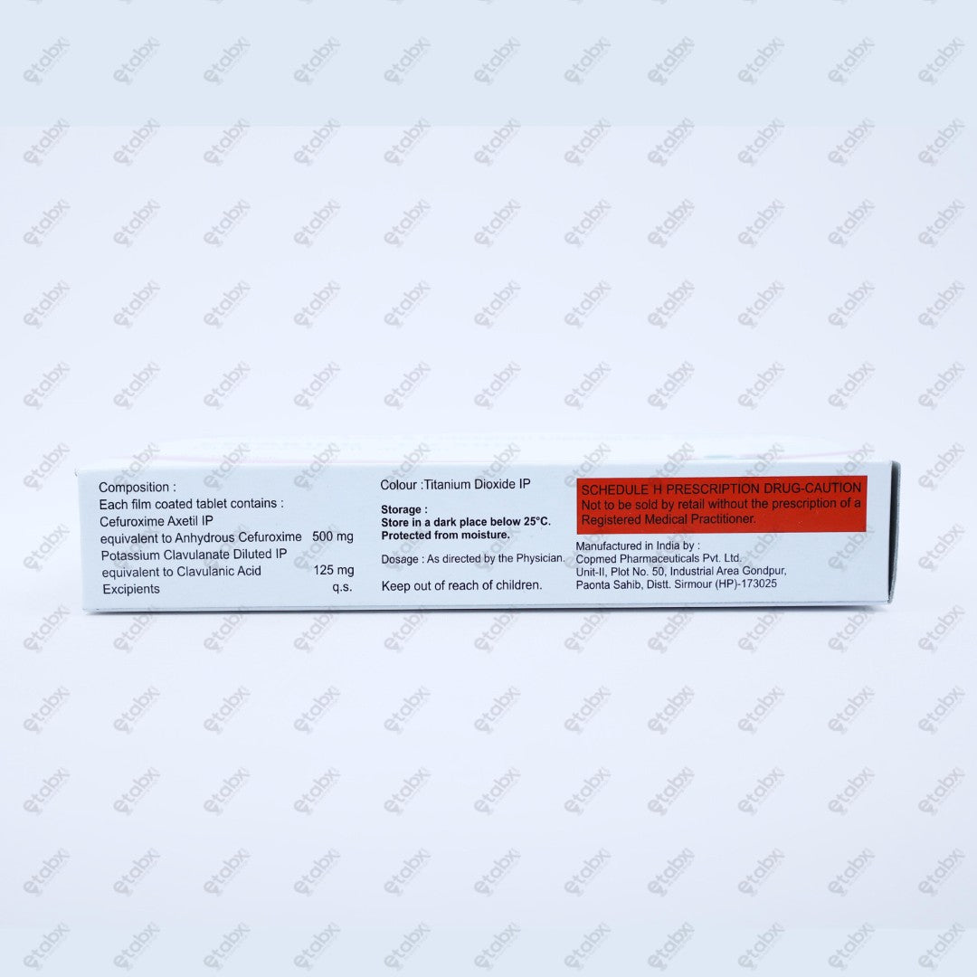 Cefakind CV 500mg Tablet 10's