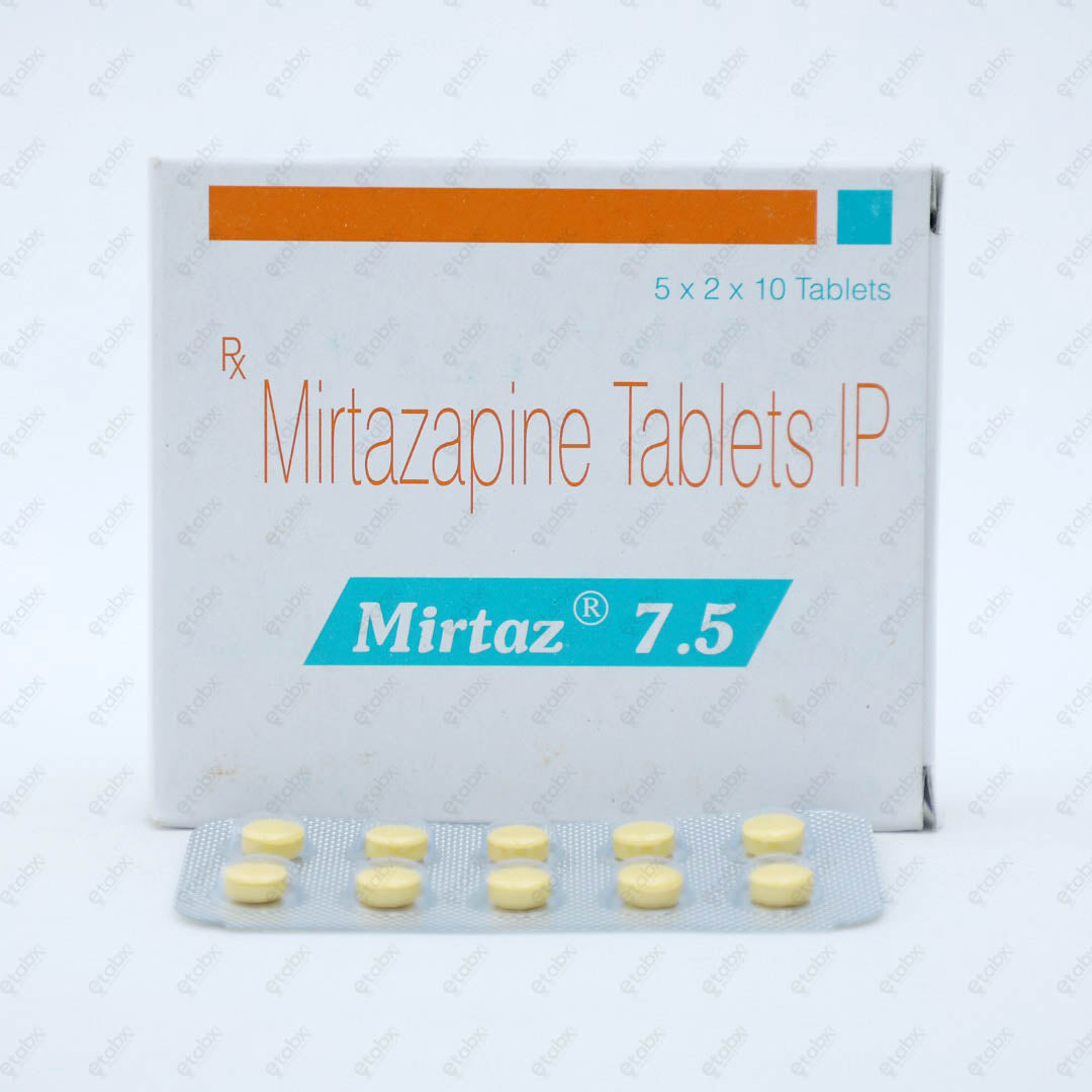 MIRTAZ 7.5MG Tablet 10'S