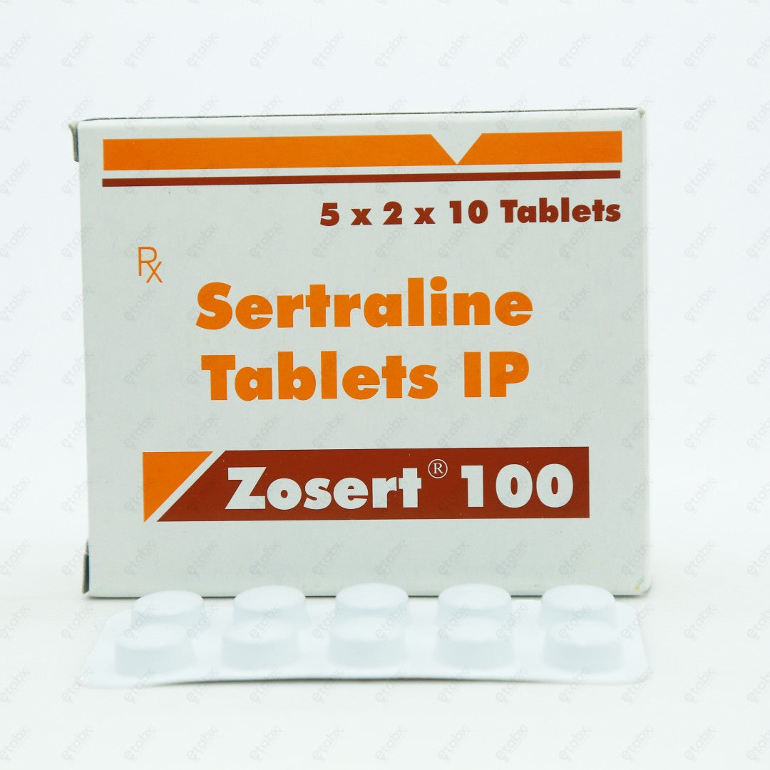 Zosert 100mg Tablet 10's
