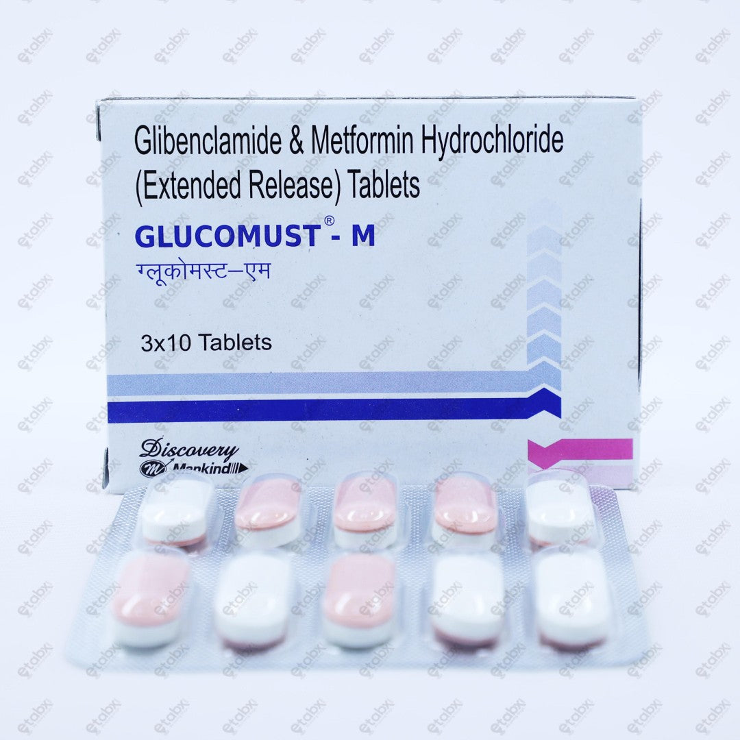 Glucomust M Tablet 10's