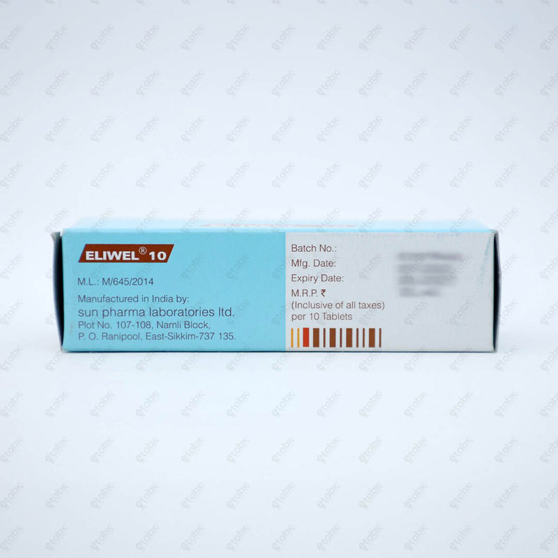 Eliwel 10mg Tablet