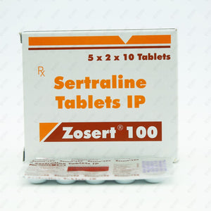 Zosert 100mg Tablet 10's