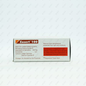 Zosert 100mg Tablet 10's