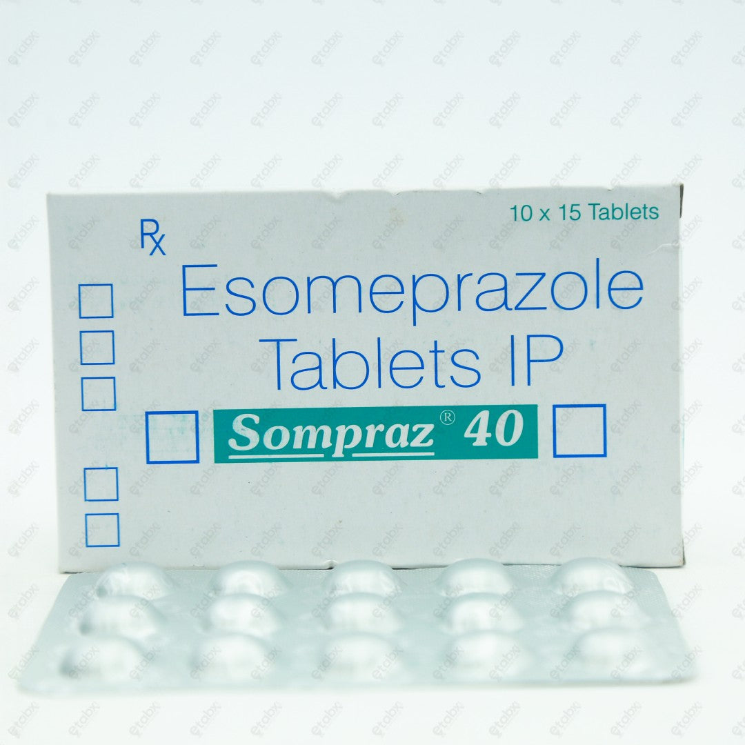 Sompraz 40mg Tablet 15's - Gastric Acid Reducer