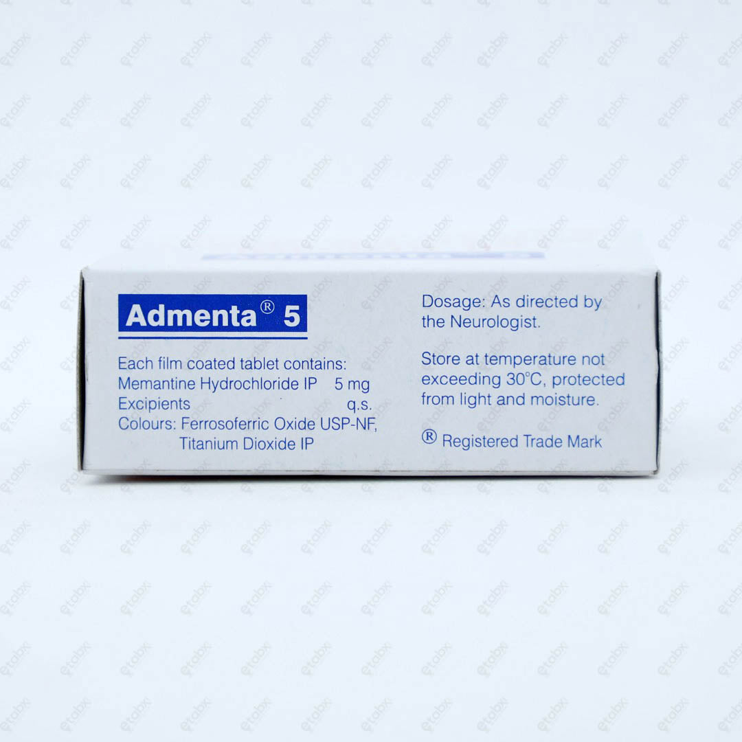 Admenta 5mg Tablet 10's