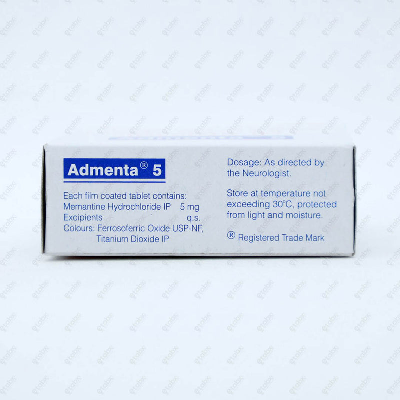 Admenta 5mg Tablet 10's