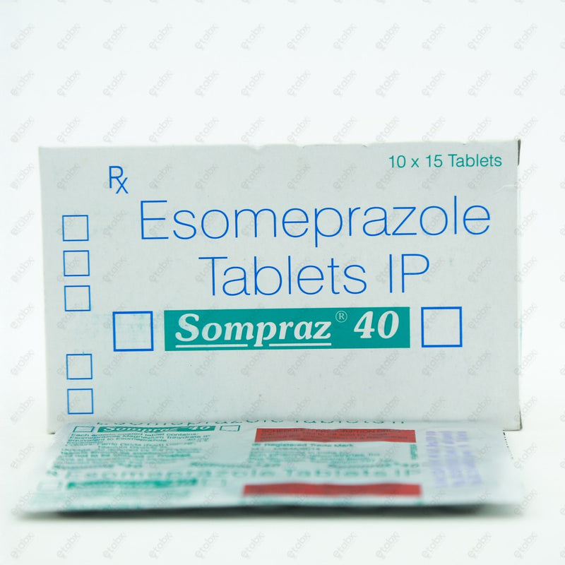 Sompraz 40mg Tablet 15's - Gastric Acid Reducer