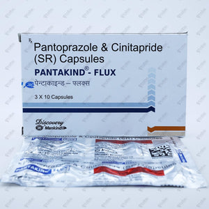 Pantakind Flux Mucoadhesive Capsules 10s