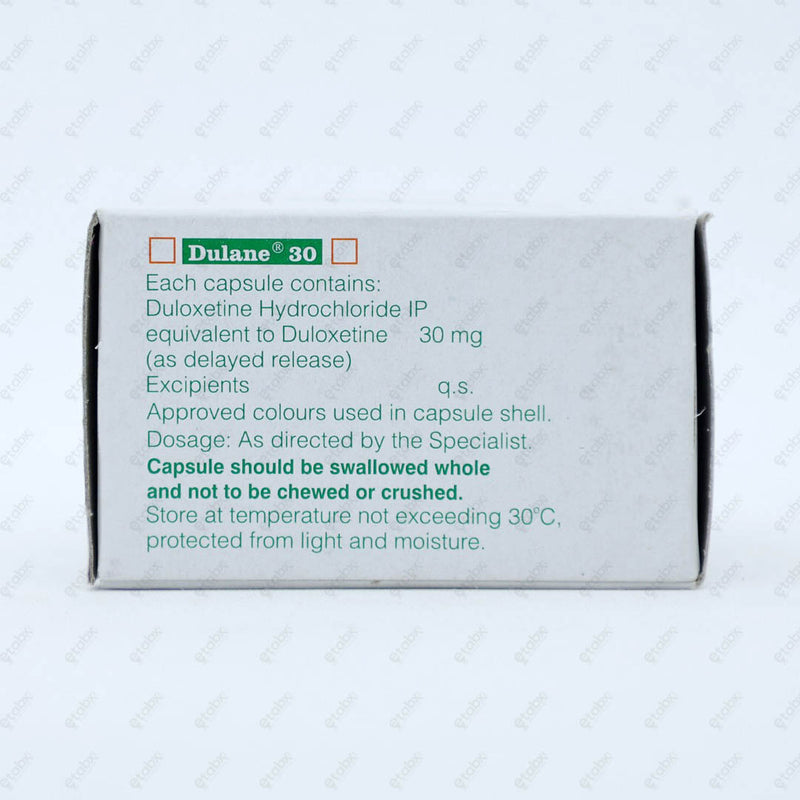 DULANE 30mg Tablet