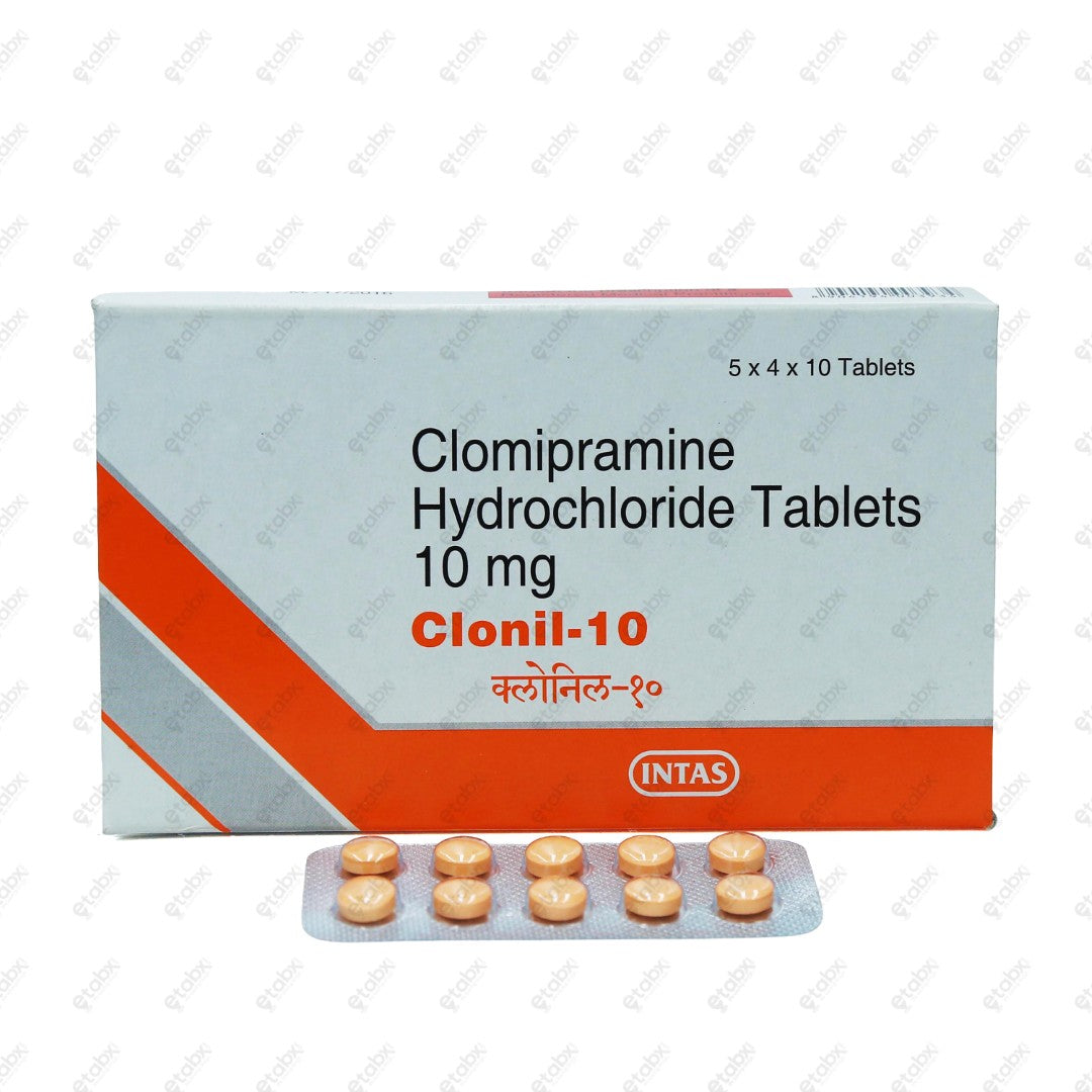 Clonil 10mg Tablet 10'S