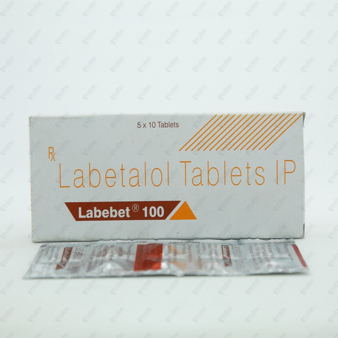 Labebet 100mg Tablet 10's - Hypertension & Angina