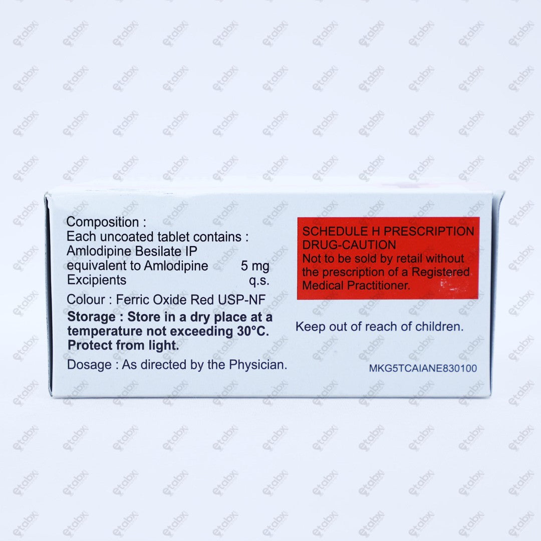 AMLOKIND 5MG Tablet 15's
