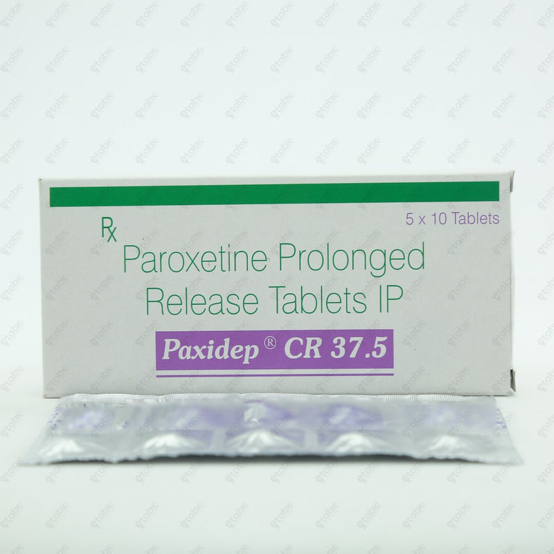 Paxidep CR 37.5mg Tablet 10's