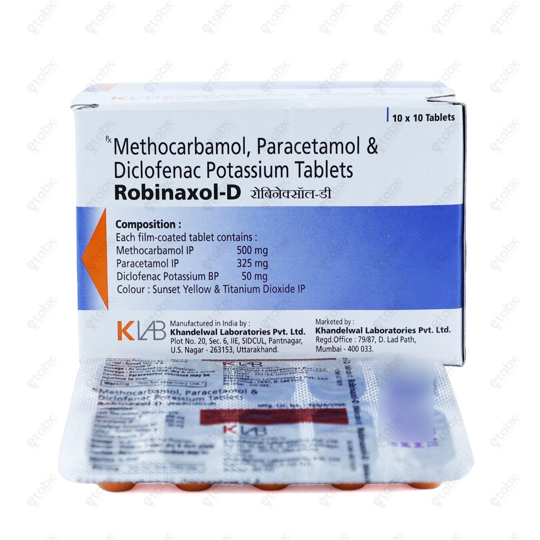 Robinaxol D Tablet 10's
