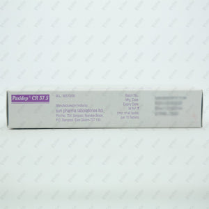 Paxidep CR 37.5mg Tablet 10's