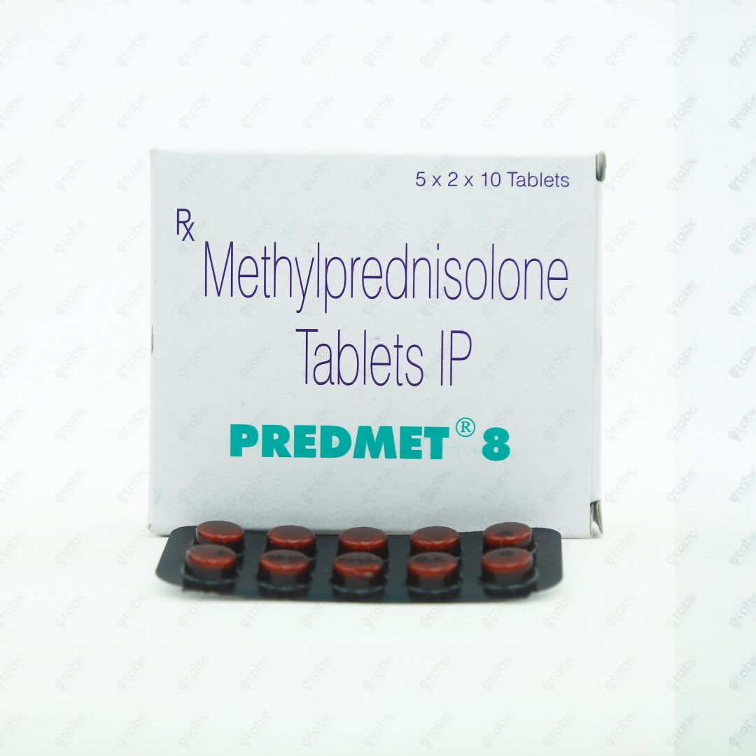 PREDMET 8MG Tablet (Methylprednisolone)