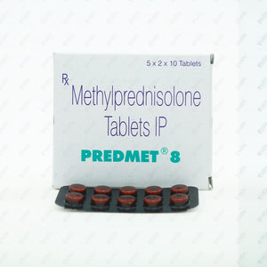 PREDMET 8MG Tablet (Methylprednisolone)