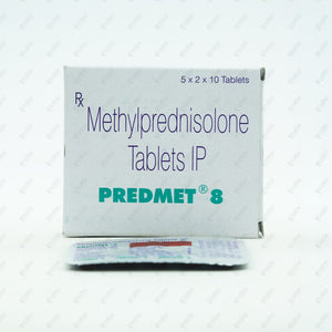 PREDMET 8MG Tablet (Methylprednisolone)