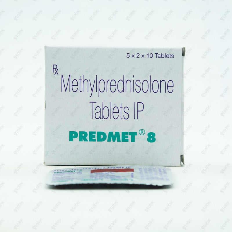 PREDMET 8MG Tablet (Methylprednisolone)