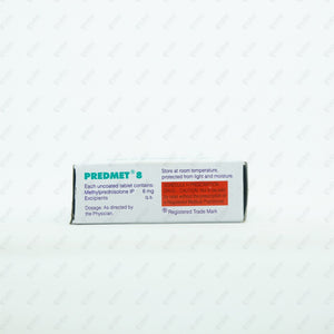 PREDMET 8MG Tablet (Methylprednisolone)