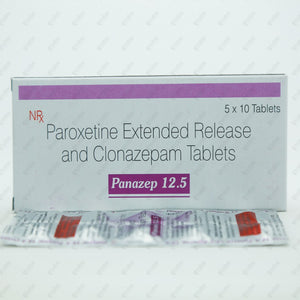 Panazep 12.5mg Tablet 10's - Anti-Anxiety & Sedative