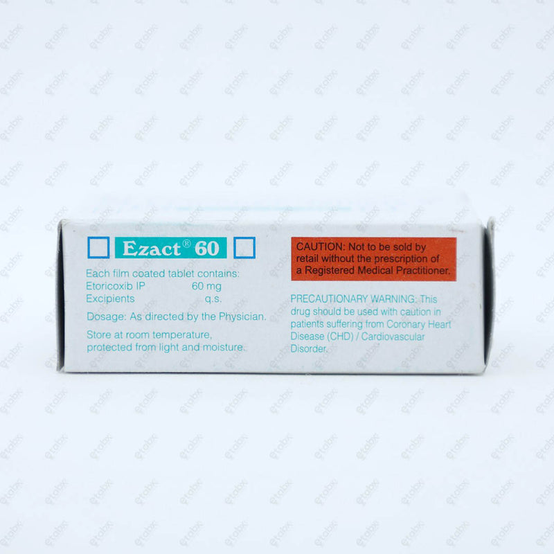 Ezact 60mg Tablet 10's