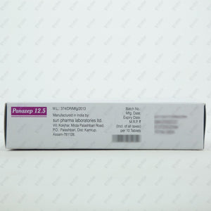 Panazep 12.5mg Tablet 10's - Anti-Anxiety & Sedative