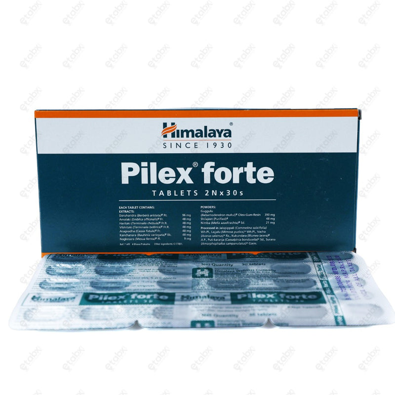 Himalaya Pilex Forte Tablet 30s