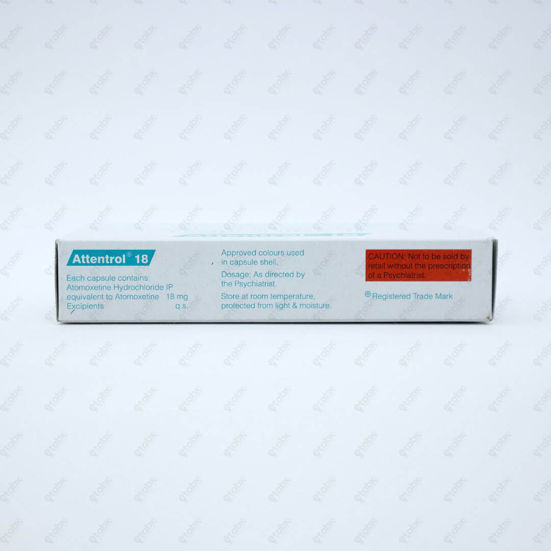 Attentrol 18mg Tablet