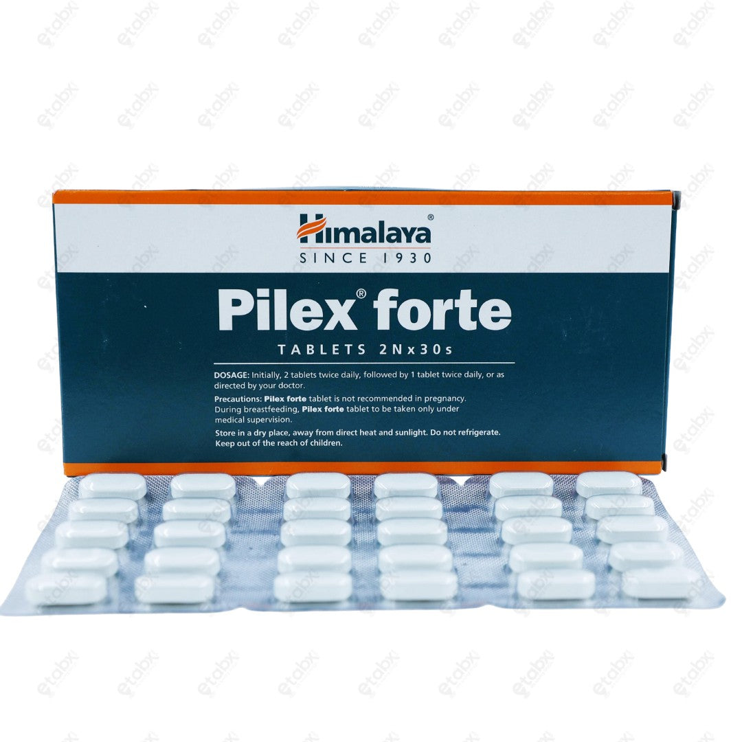 Himalaya Pilex Forte Tablet 30s
