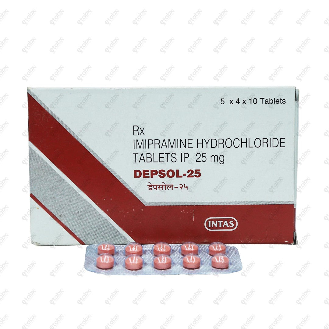 Depsol 25 Tablets 10's