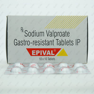 Epival Tablet - Antiepileptic