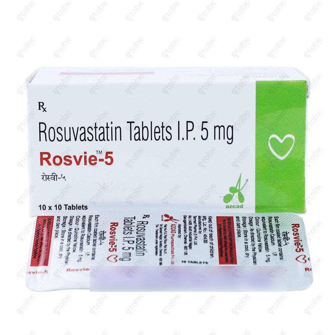 Rosvie 5 Tablet 10's