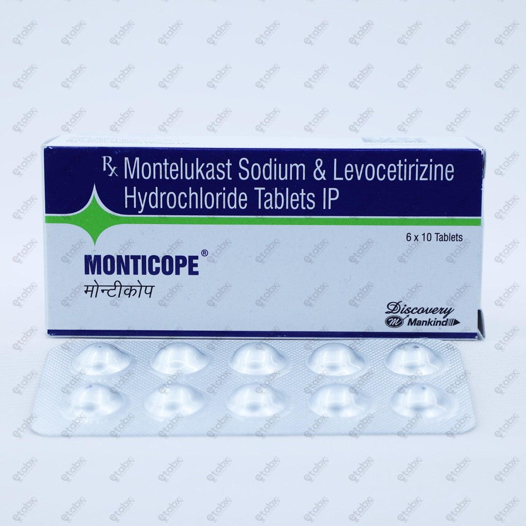 Monticope Tablet 10's