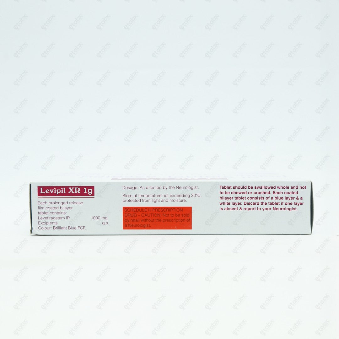 Levipil XR 1gm Tablets 10's